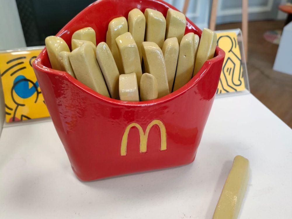 mes poterie pop art – baquettes de frittes mes poterie pop art - baquettes de frittes